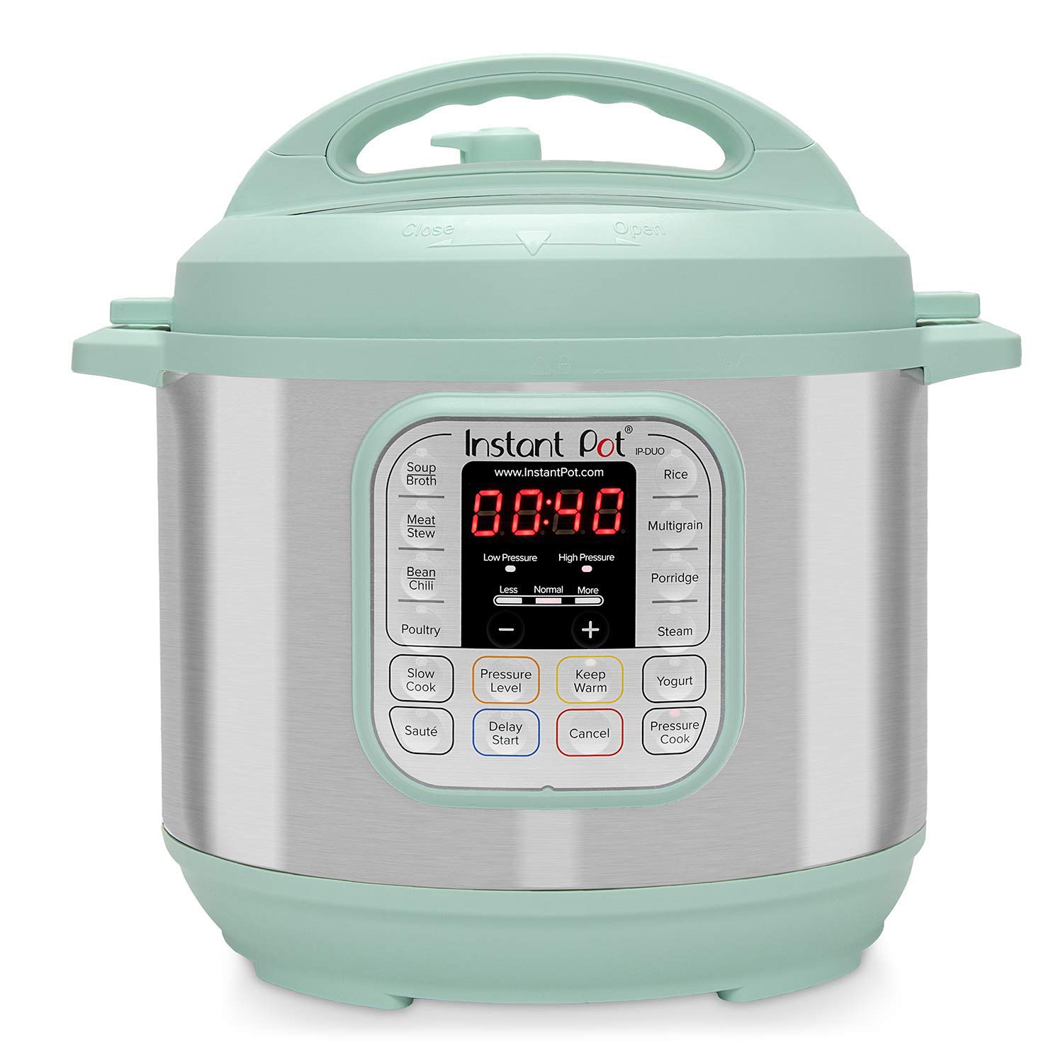 Instant Pot Duo 6 Qt 7 in 1 Multi Use Programmable Pressure Cooker TEAL