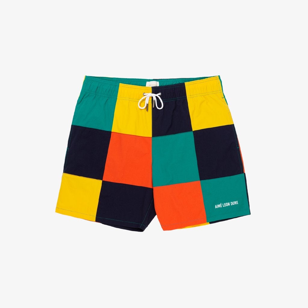 Aimé Leon Dore + Checkered Nylon Shorts