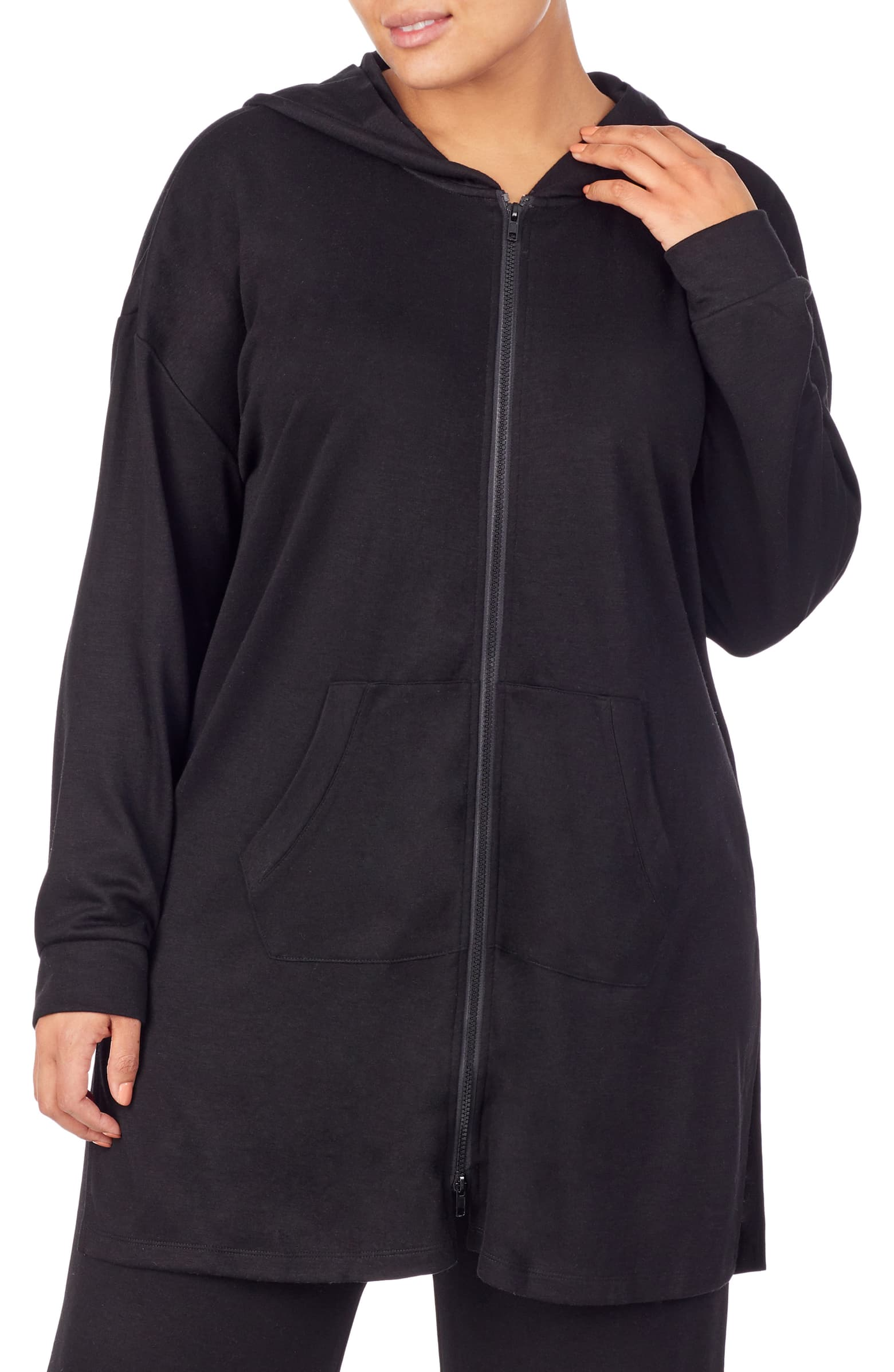 Refinery29   Double Knit Full Zip Hoodie