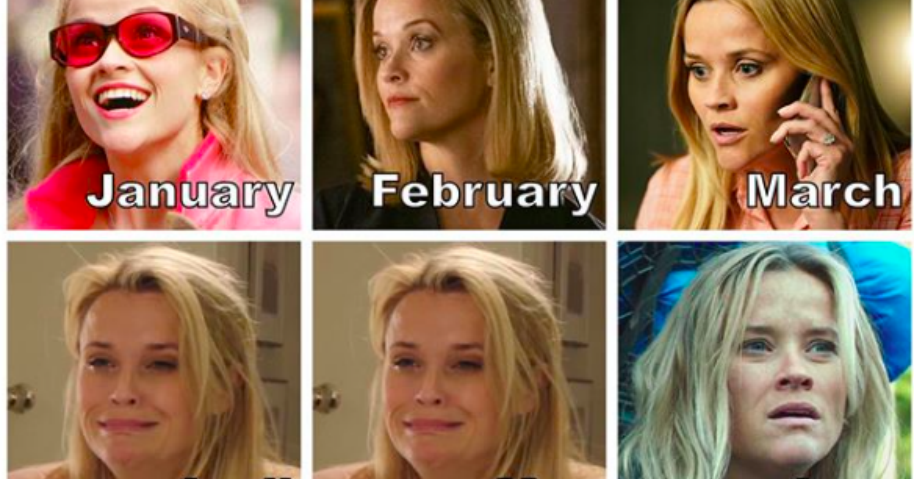 What Is Reese Witherspoon's 2020 Challenge Viral Meme?