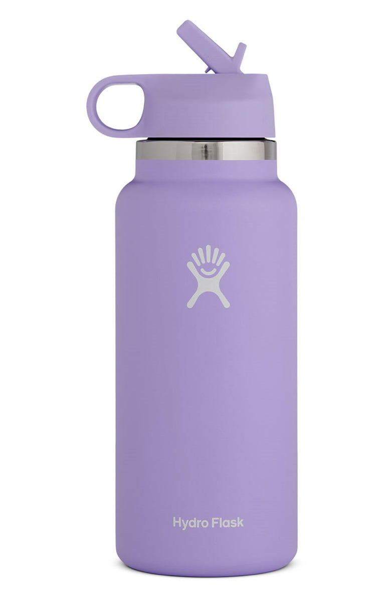 HydroFlask + 32-Ounce Wide Mouth Bottle with Straw Lid