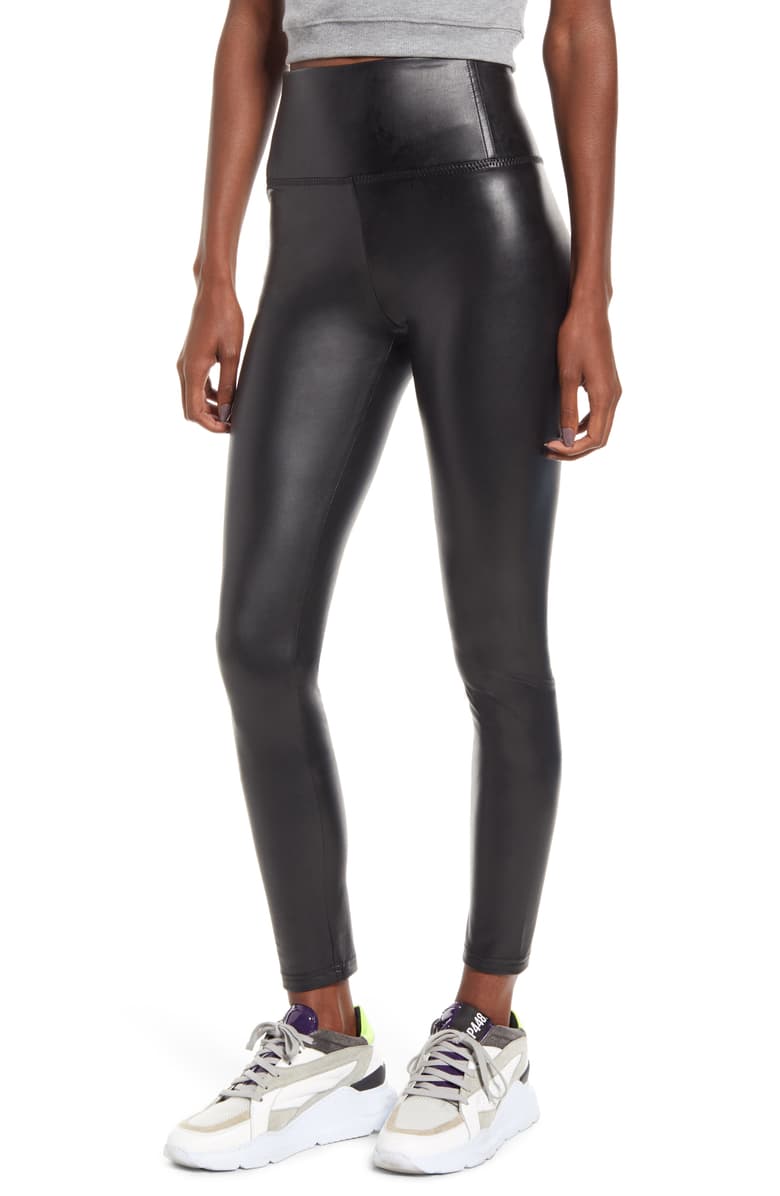 Bp faux leather leggings sales