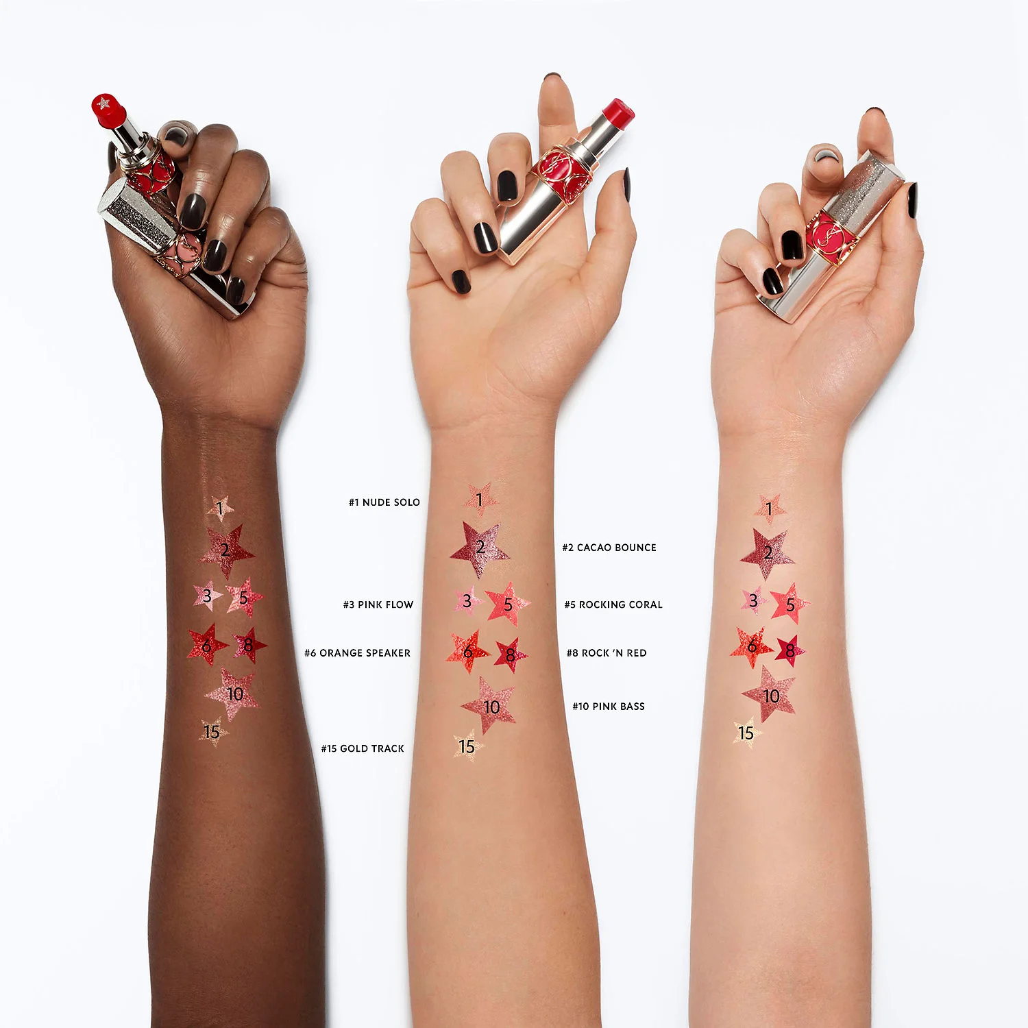 Ysl Rouge Rock N Shine Ysl Swatches Ysl Rocking Coral Volupte Rock