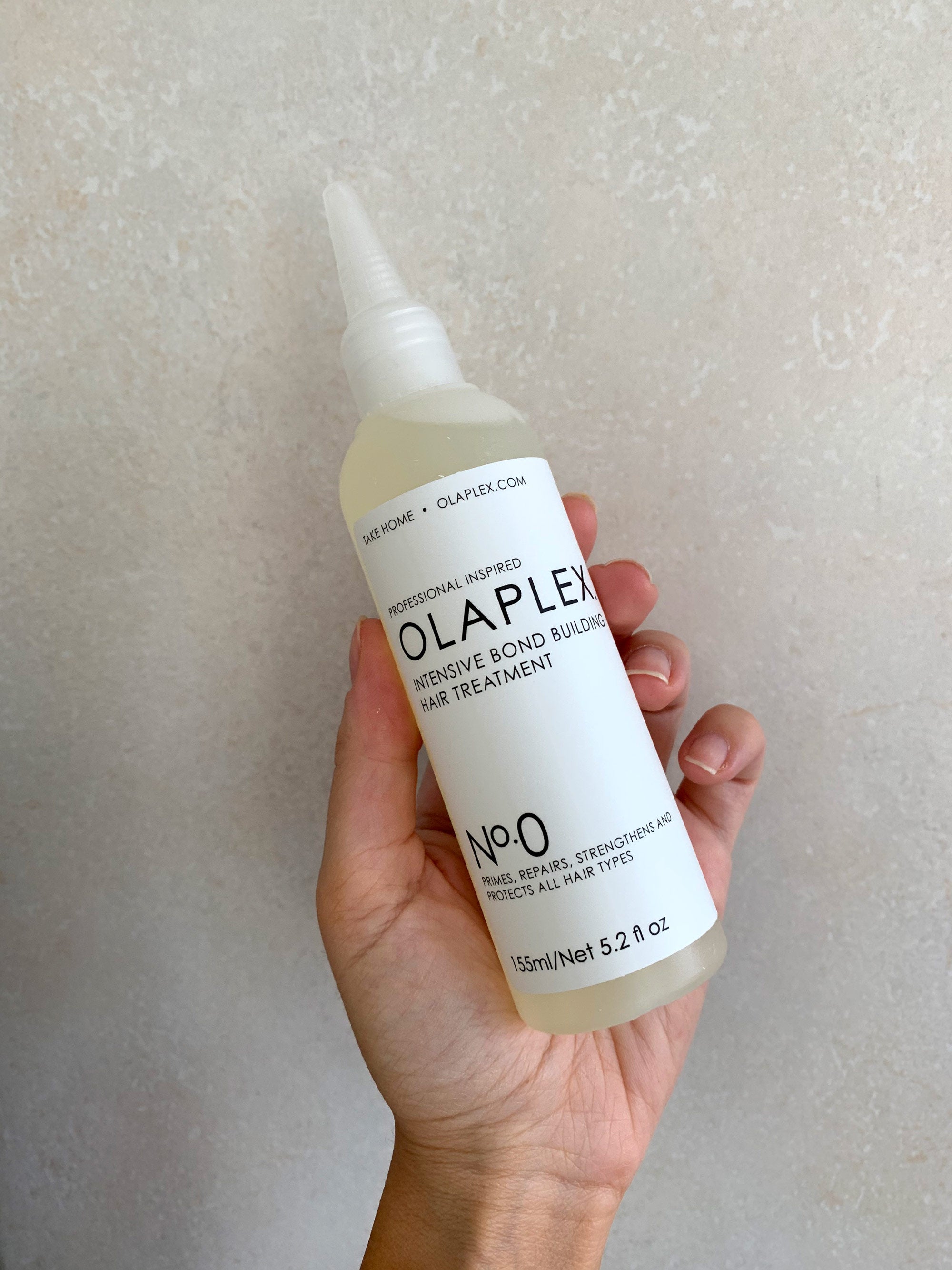 klik Distribuere lemmer Erfahrungsbericht: Ich habe Olaplex No.0 getestet