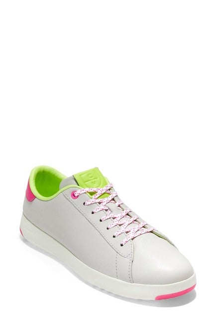 grandpro leather tennis sneaker