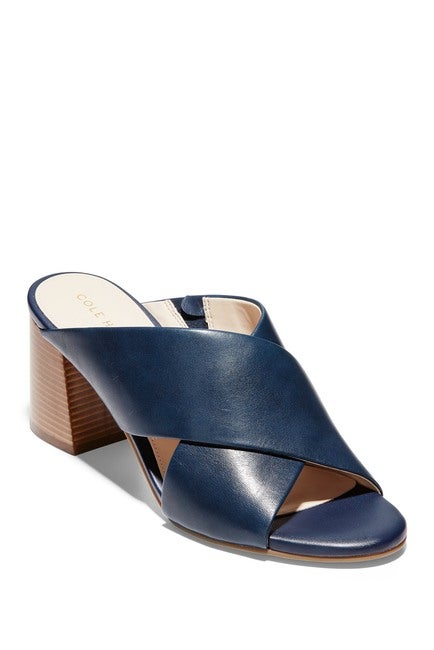 cole haan navy blue sandals
