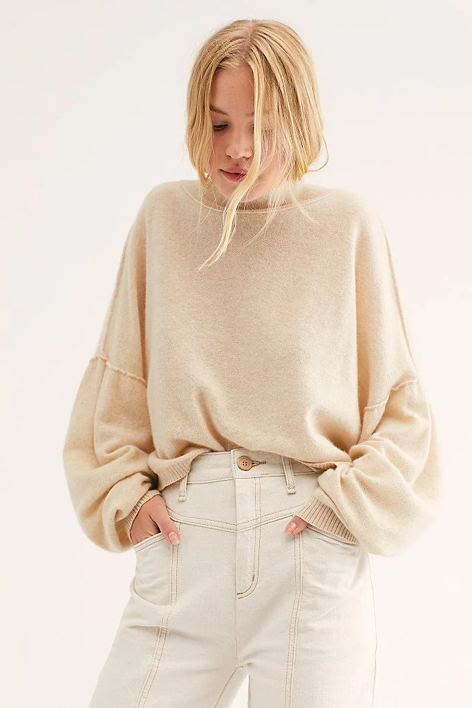 Free people top cashmere sweater