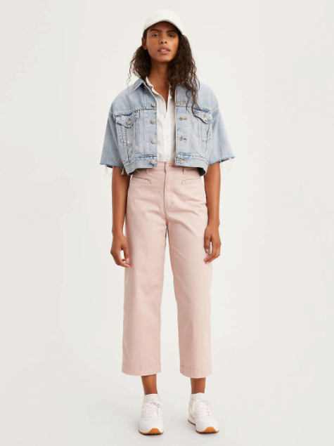 levi's cropped pants