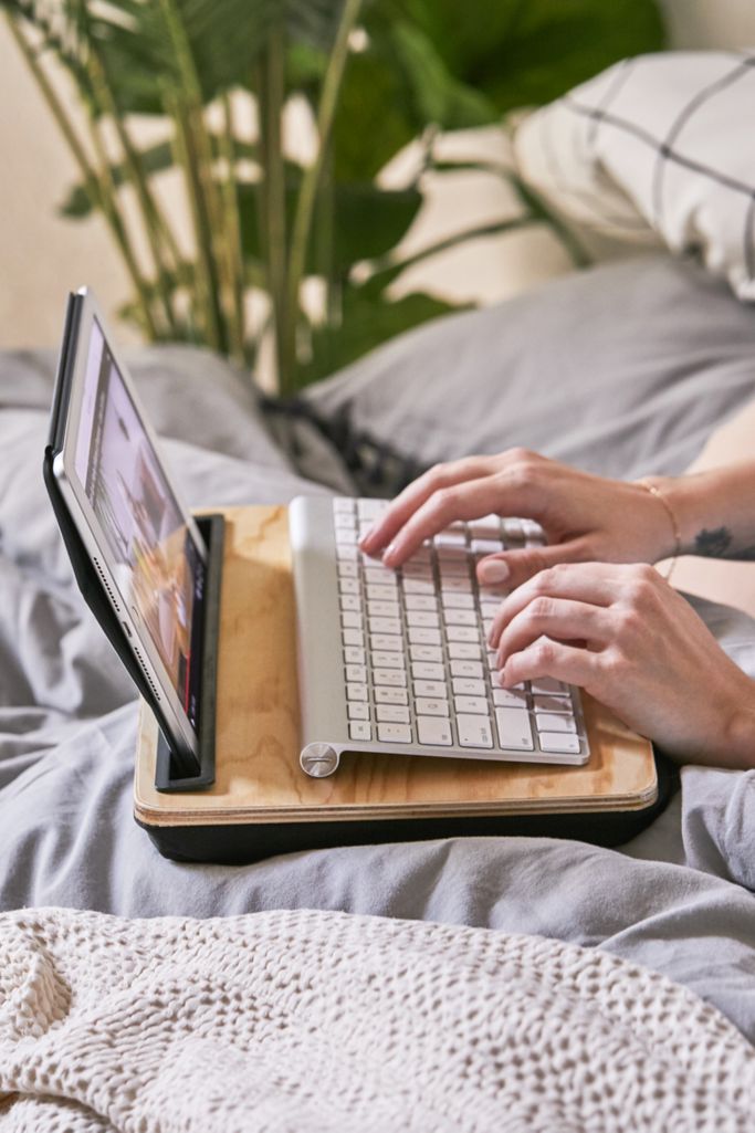 Wooden Foldable Laptop Stand, Portable Lap Desk, Laptop Bed Tray, Breakfast  Serving Tray, Multifunctional Stand, Work From Home Gift for Him 