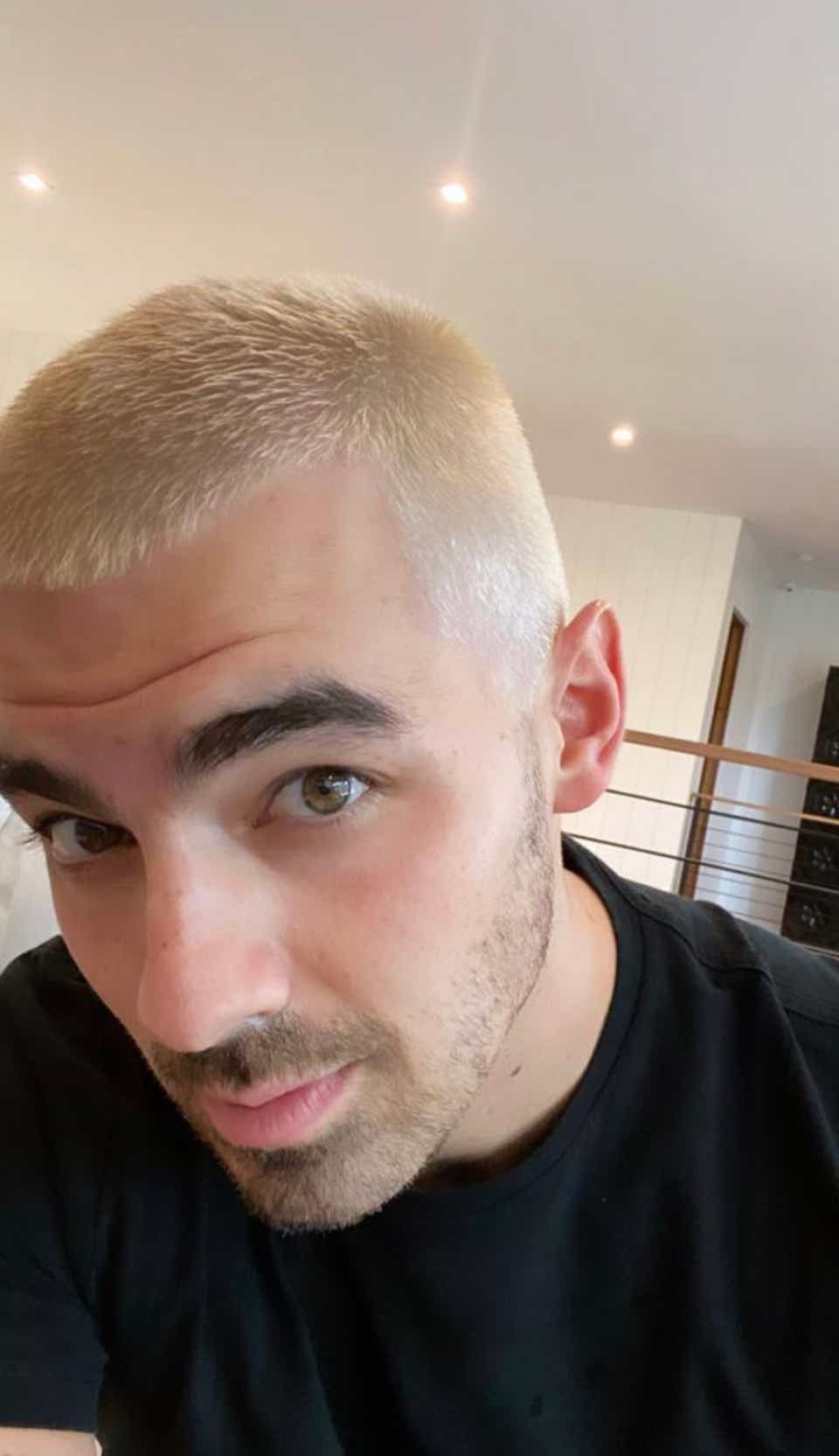 Joe Jonas Got A New Platinum Blonde Hair Color Joe Jonas Got A New Platinum Blonde Hair Color