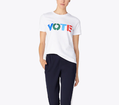 Tory burch hot sale vote shirt