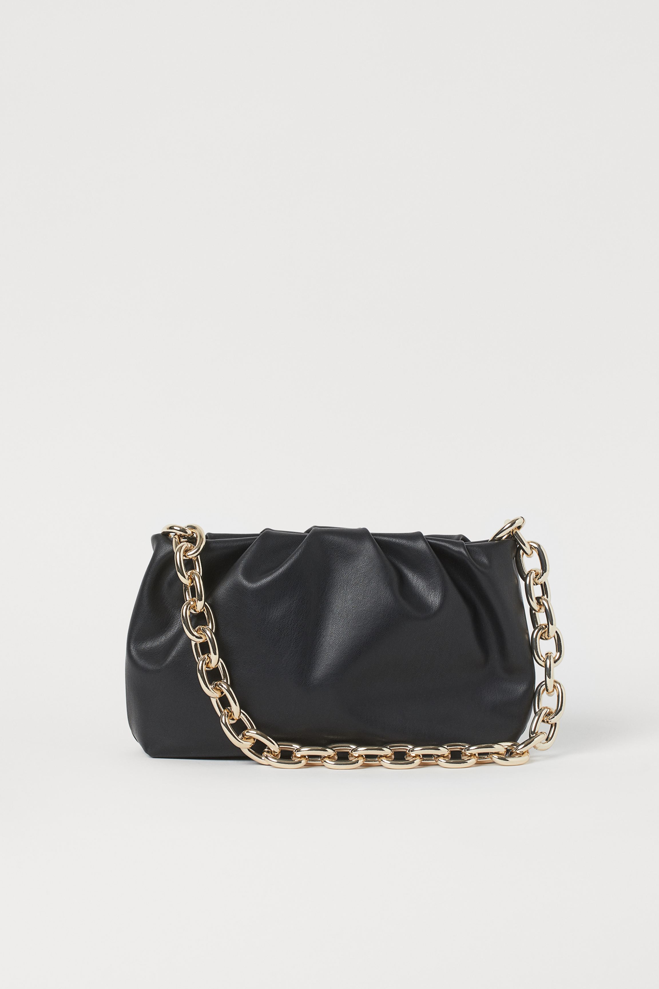 cici faux fur shoulder bag