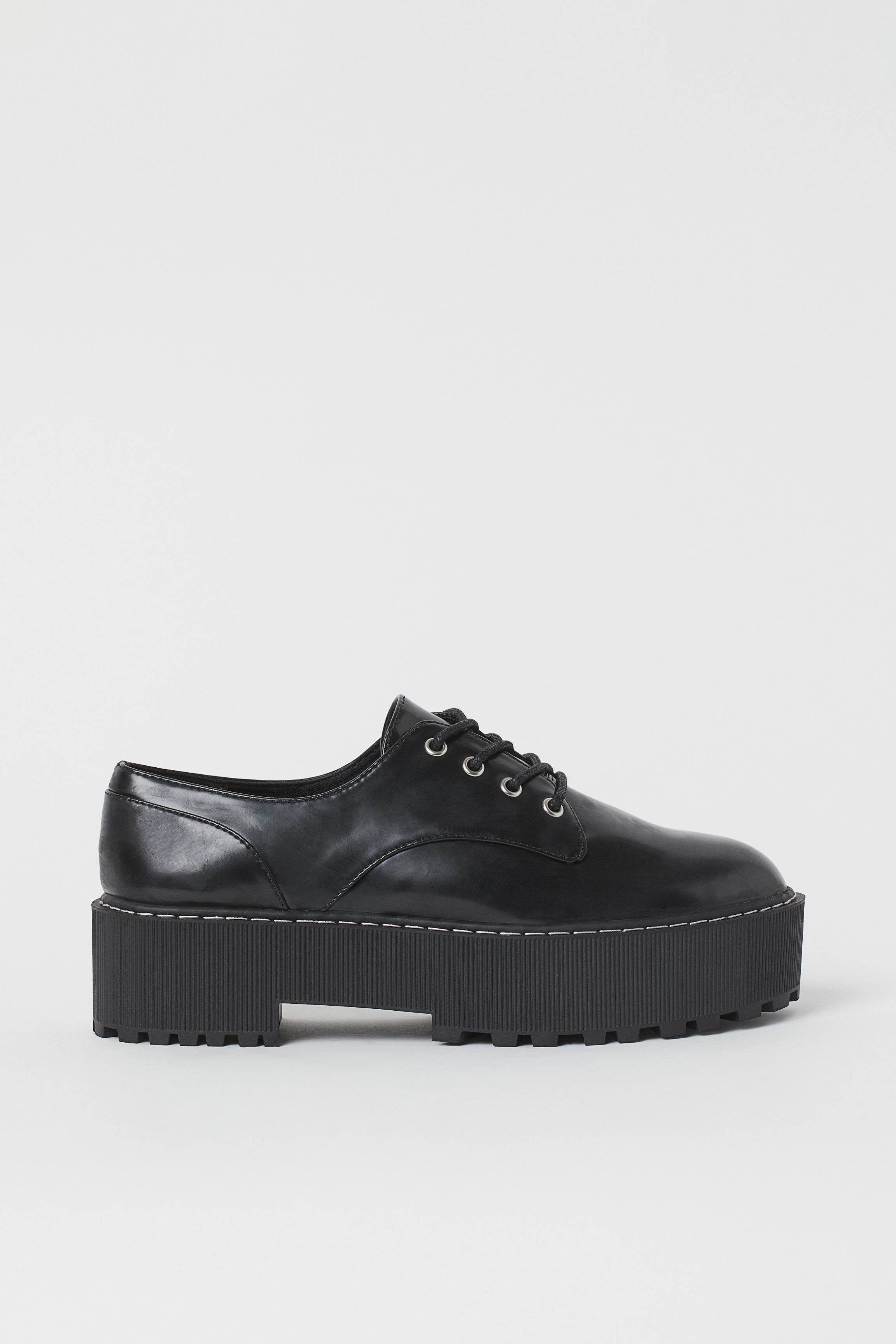 H&M + Platform Derby Shoes