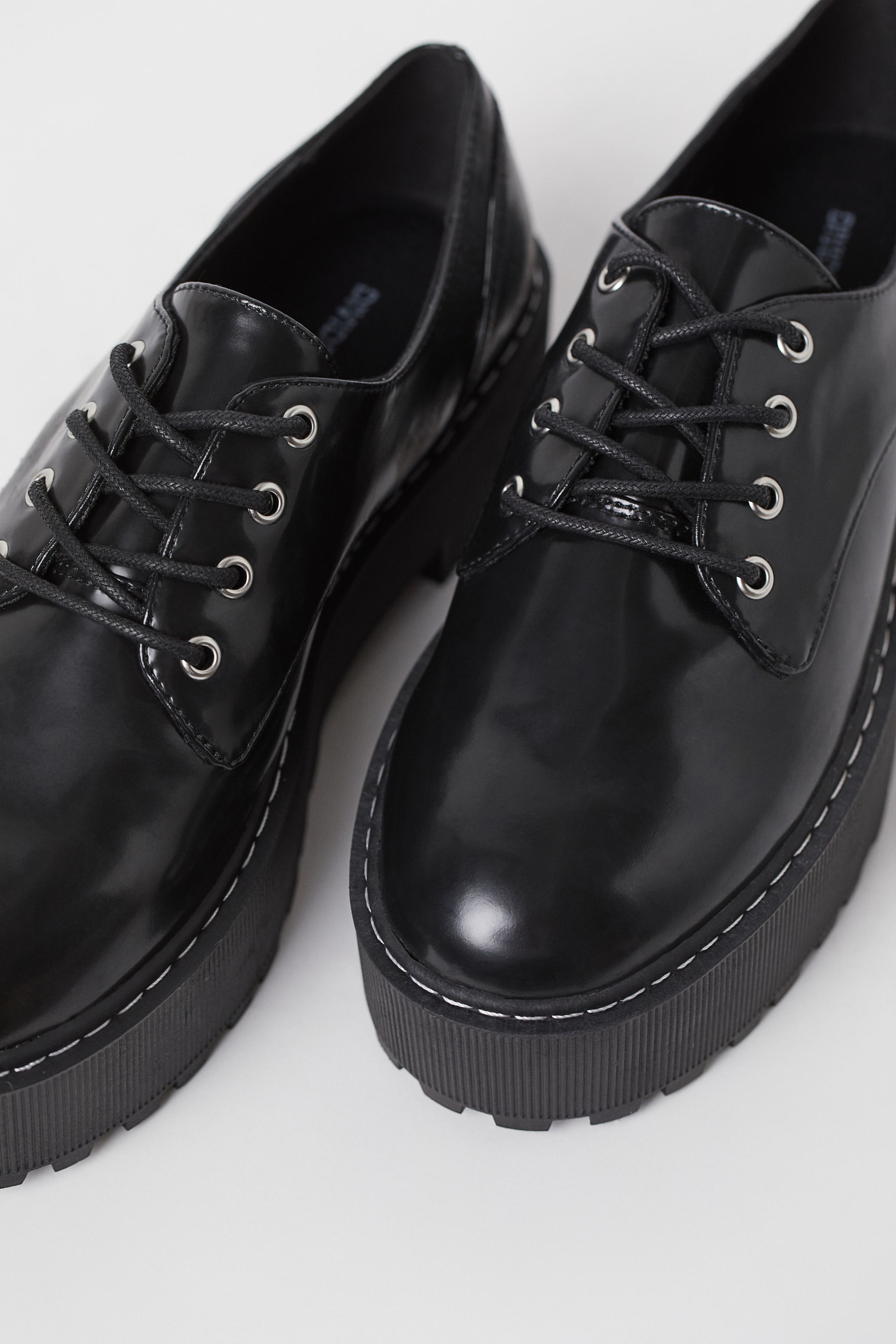 Platform derby shoes hotsell