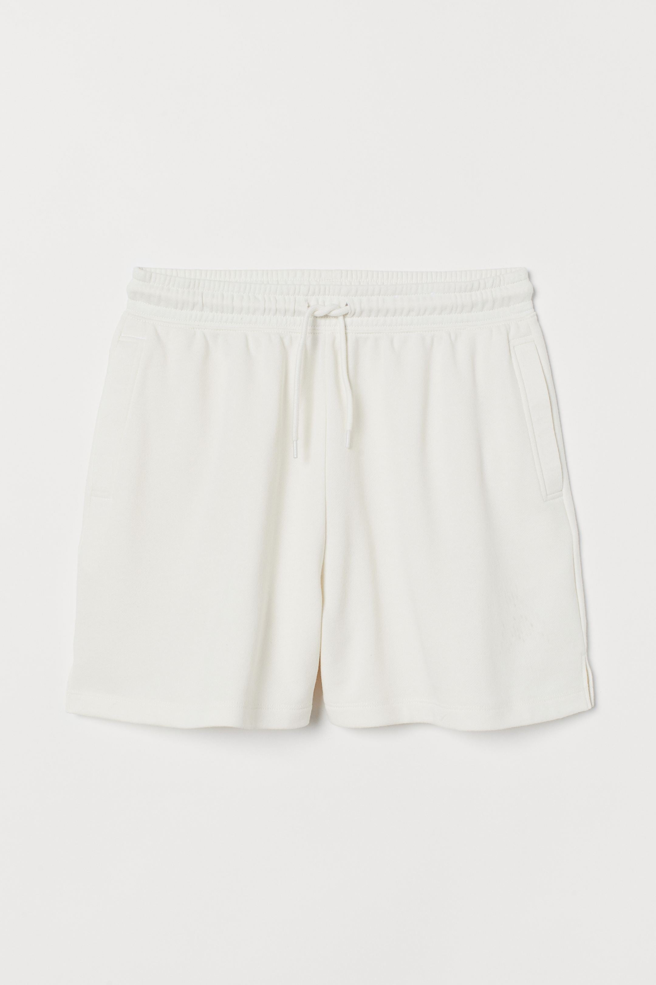 H&M + Wide Sweatshirt Shorts