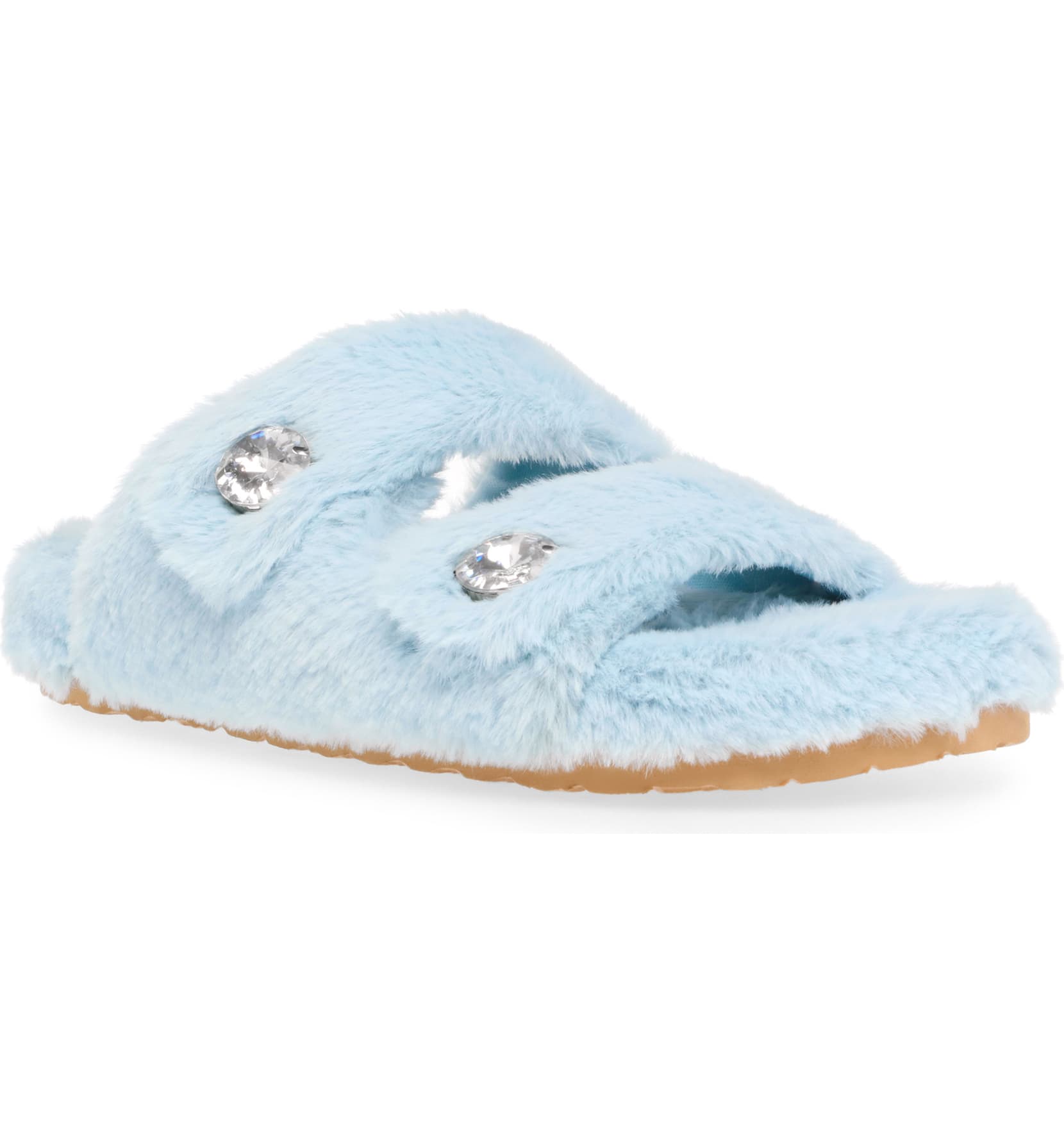 steve madden furry slippers