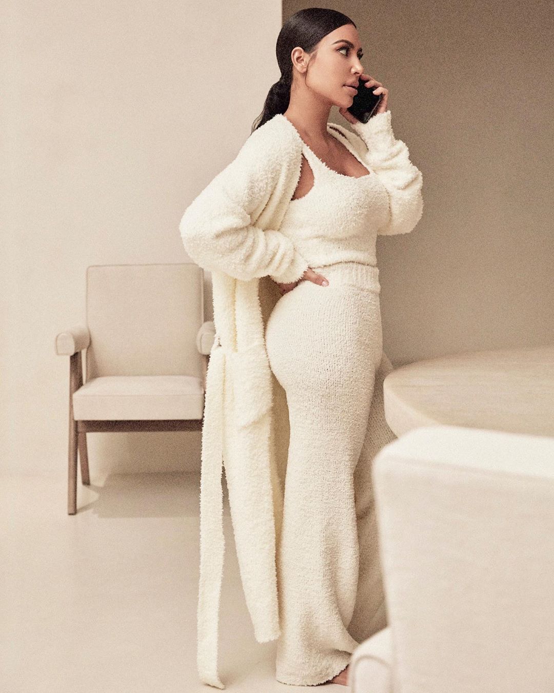 Skims cozy top knit pants
