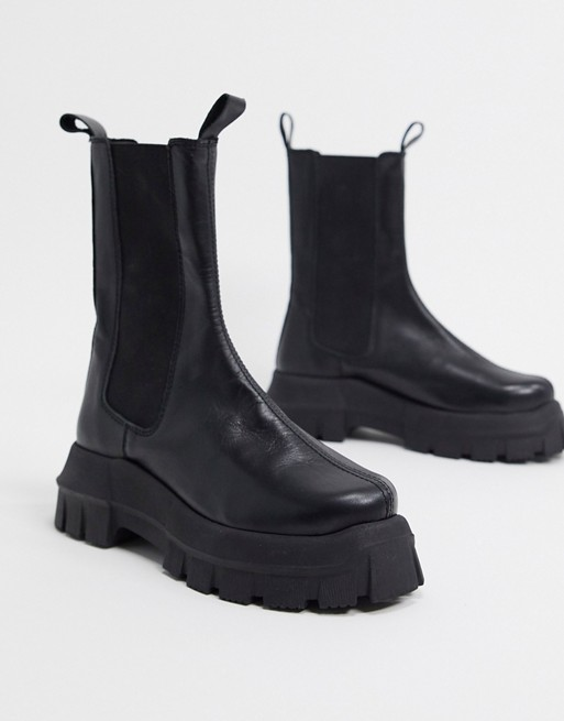 affordable leather boots