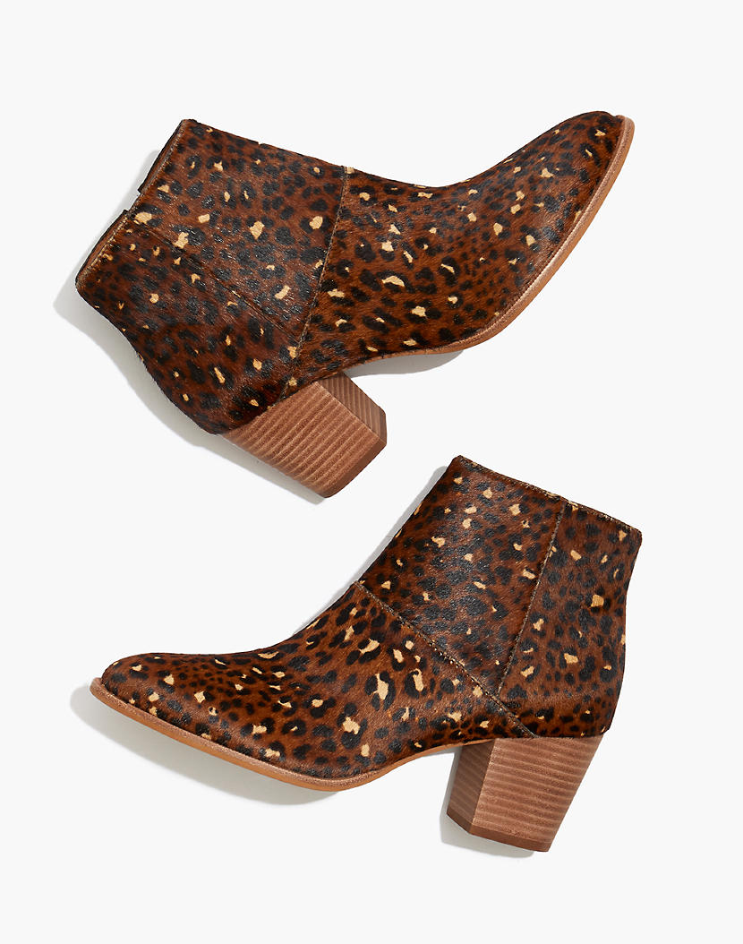 the rosie ankle boot in leather