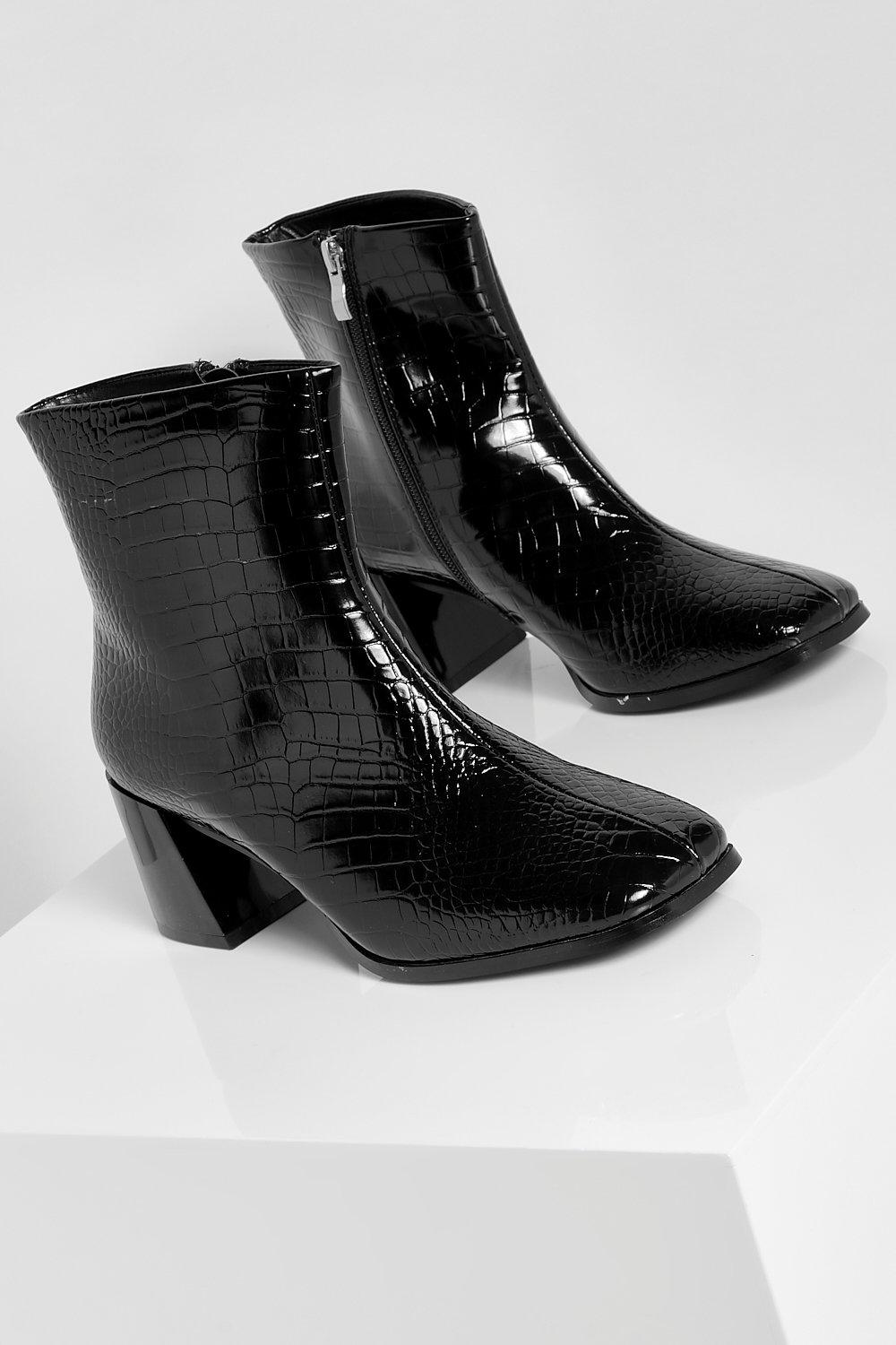 boohoo boot heels