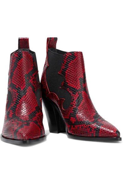 Sigerson Morrison Iris Shearling Buckle Boots