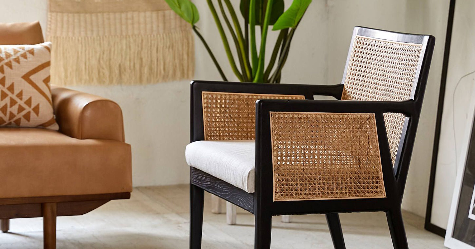 Sinni Single Seater Wicker Chair (Teak Wood) | atelier-yuwa.ciao.jp