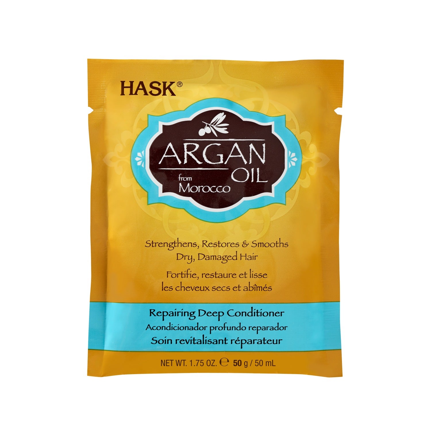 Hask + Argan Oil Repairing Deep Conditioner Packette
