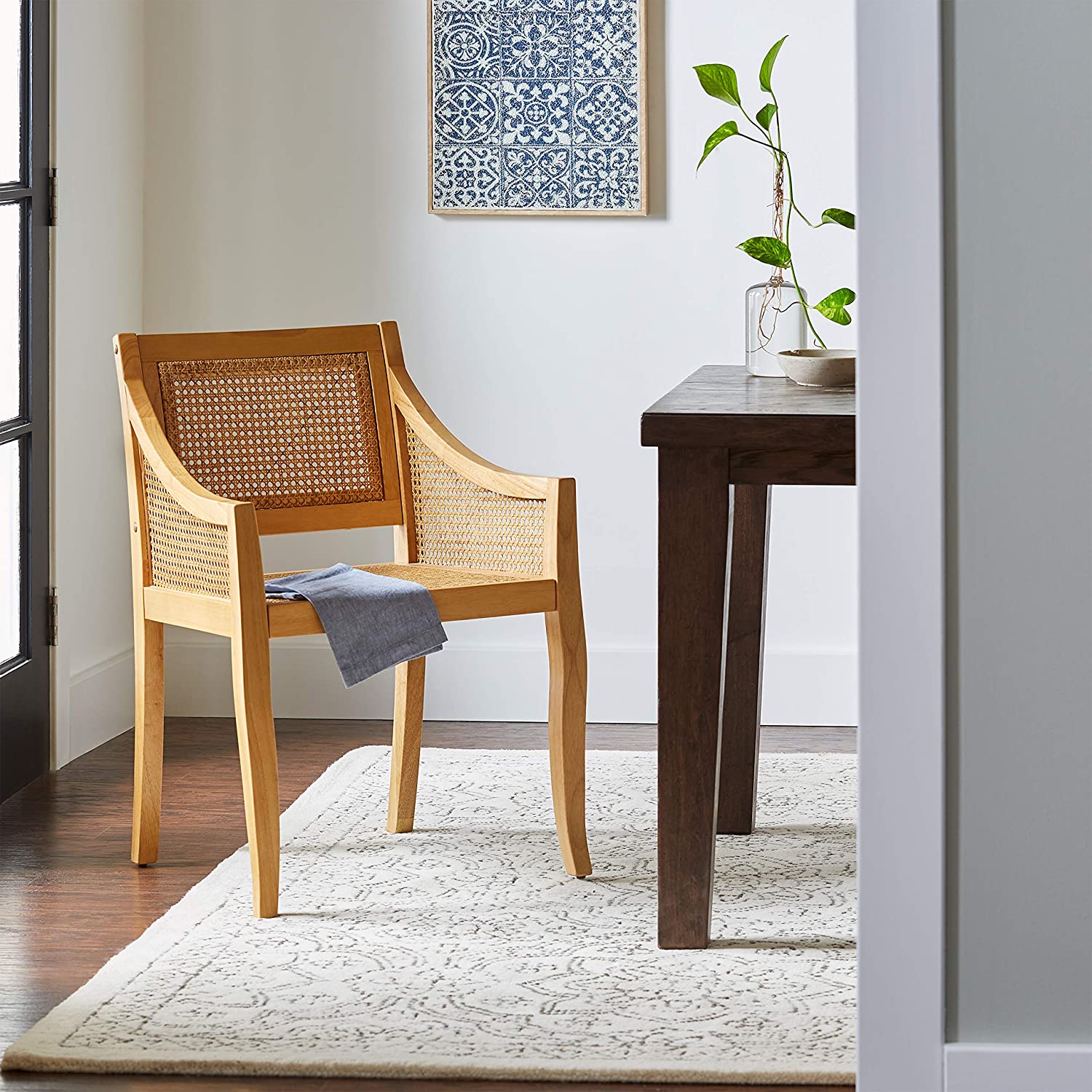 Mid century hotsell cane chair