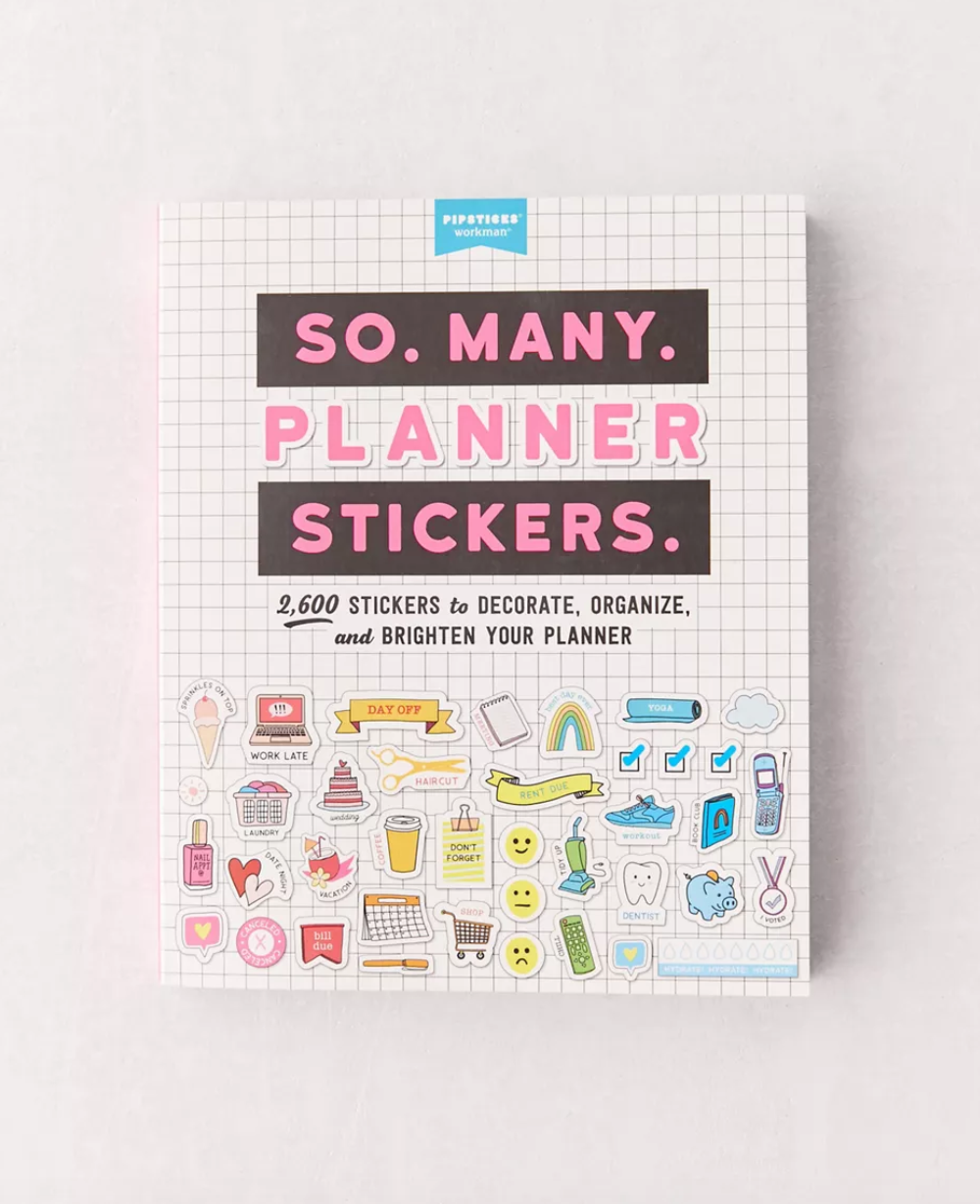 Pipsticks + So. Many. Planner Stickers.