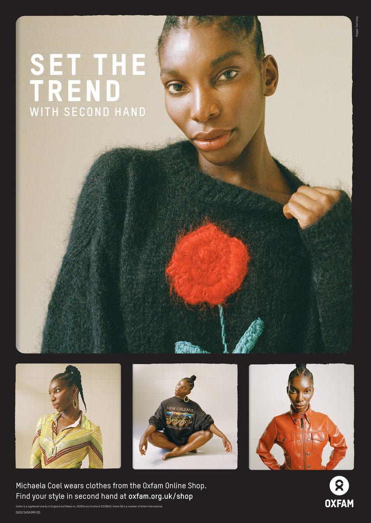 Michaela Coel Is The New Face Of Oxfam’s #SecondHandSeptember