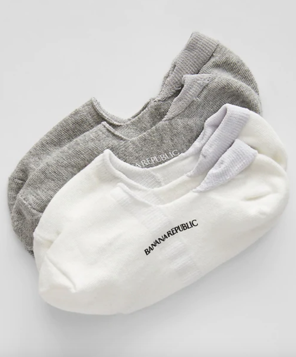 Banana Republic Factory + NoShow Socks (2 Pack)