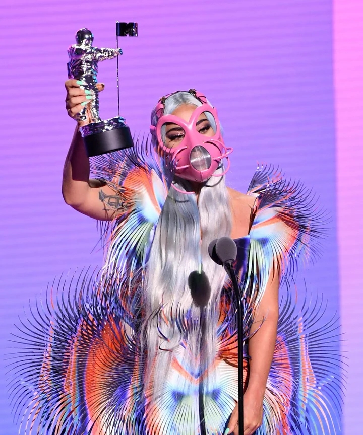 Lady Gaga Mtv Vmas Look Included 9 Masks
