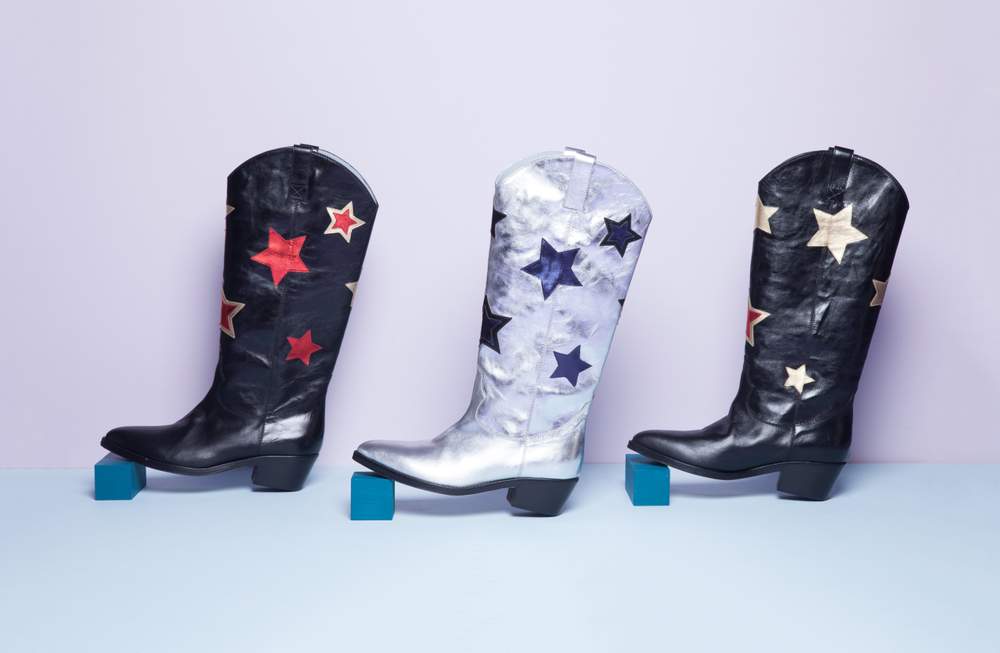 PHOTOGRAPHED BY ERIN YAMAGATA.Chiara Ferragni boots, available at Chiara Ferragni. PHOTOGRAPHED BY ERIN YAMAGATA.Chiara Ferragni boots, available at Chiara Ferragni.